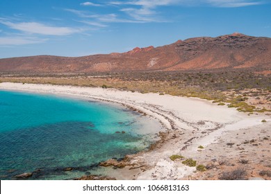 BONANZA Beach, Isla Espiritu Santo, La Paz Baja California Sur, Sea Of Cortes. MEXICO