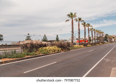 Bondi Beach Street View In Sydney, Australia. May 10, 2017