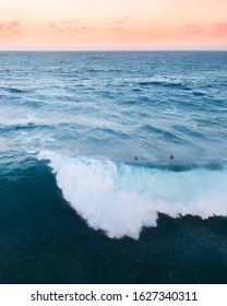 Bondi Beach Surfing Drone Shot