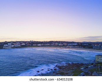 Bondi Beach View At Sunrise Hour.