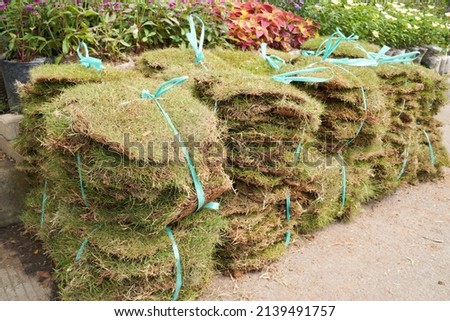 Bonding package per square meter, golf grass sale at local flower shop