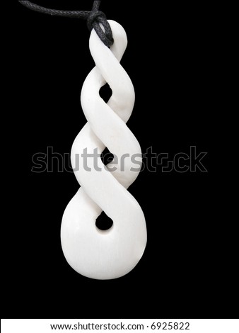 A bone carving