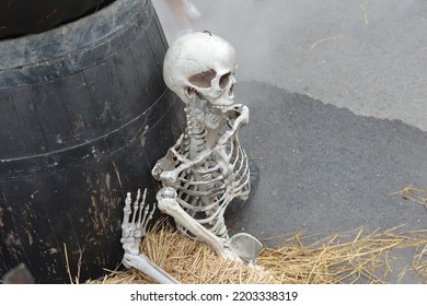 Bone in the dark ness