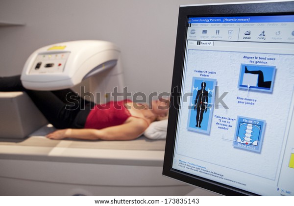 Bone Densitometry Examination Stock Photo (Edit Now) 173835143