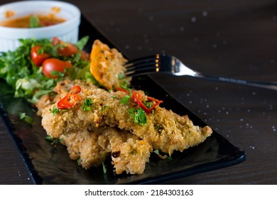 Boneless Chicken Tender With Sauce