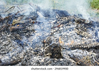 Bonfire was extinguished