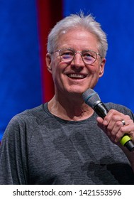 Bonn, Germany - June 8 2019: Bruce Boxleitner (*1950, Actor, Writer - Babylon 5) Talks About His Experiences In The Movie Industry At FedCon 28