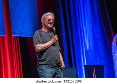 Bonn, Germany - June 8 2019: Bruce Boxleitner (*1950, Actor, Writer - Babylon 5) Talks About His Experiences In The Movie Industry At FedCon 28