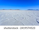 Bonneville Salt Flats : Utah USA