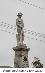 Bonnie Doon, Vic, Australia Circa 2019, War Memorial, In The Small Village Of Bonnie Doon In Victoria, Australia, On The Maroondah Highway, In The Shire Of Mansfield. North-east Of Melbourne