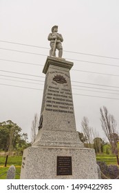 Bonnie Doon, Vic, Australia Circa 2019, War Memorial, In The Small Village Of Bonnie Doon In Victoria, Australia, On The Maroondah Highway, In The Shire Of Mansfield. North-east Of Melbourne