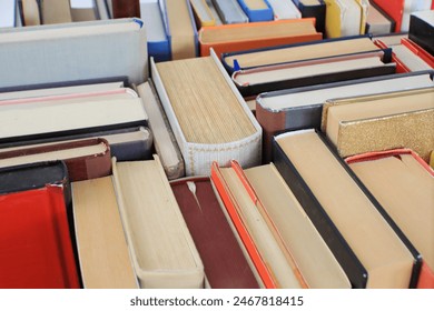 Book, Books on the table, education concept, Library, school - Powered by Shutterstock
