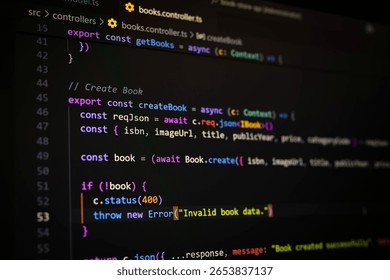 Book controller typescript programming controllers in mvc patter