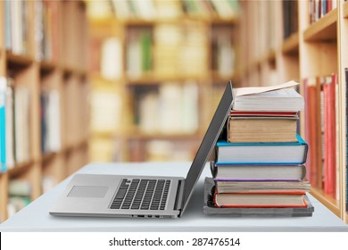 Book, Education, Laptop. - Shutterstock ID 287476514