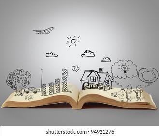 book of fantasy stories - Shutterstock ID 94921276