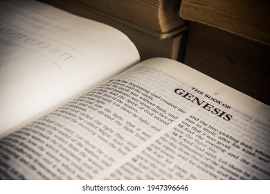 Book Genesis Holy Bible King James Stock Photo 1947396646 | Shutterstock