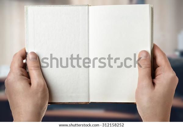 Book Hands Man Stock Photo (Edit Now) 312158252