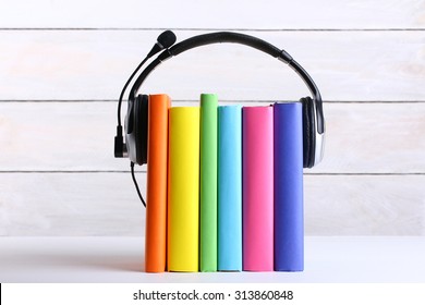 Book And Headphones