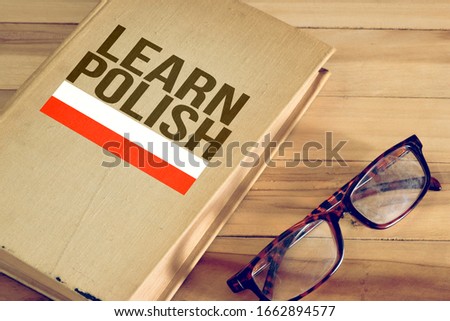 A book and learning Polish