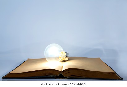 Book And Light Bulb