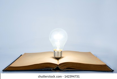 Book And Light Bulb