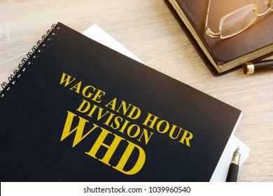 Book With Name Wage And Hour Division (WHD).
