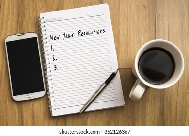 Book, New Year Resolutions