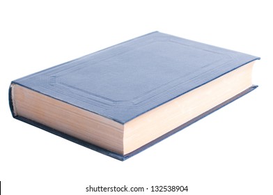 The Book On A White Background.