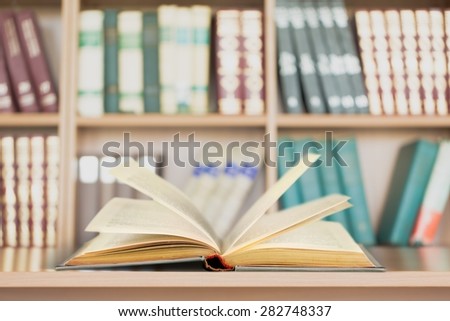 Book, Open, Novel.