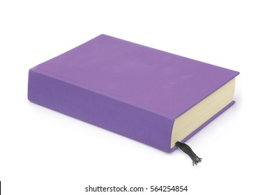 Book stack on a white background