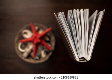 Book at the table