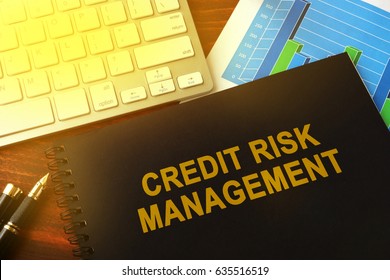 Book With Title Credit Risk Management In An Office.