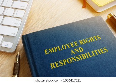 Book With Title Employee Rights And Responsibilities.