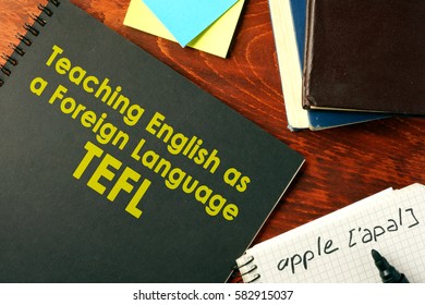 Book with title Teaching English as a Foreign Language (TEFL).