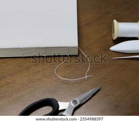 the bookbinding process and the handmade book