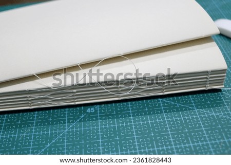 the bookbinding process and the handmade book