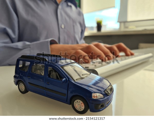 Booking order or buying car remotely. Car search
on Internet
