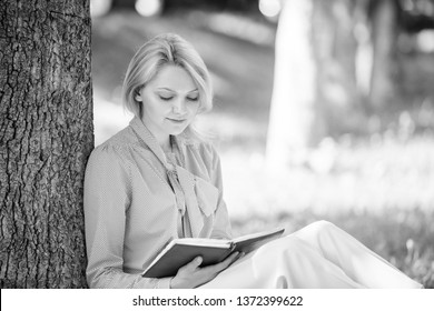 Books Every Girl Should Read. Girl Concentrated Sit Park Read Book Nature Background. Reading Inspiring Books. Female Literature. Relax Leisure An Hobby Concept. Best Self Help Books For Women.