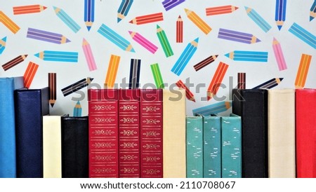 Books have different covers. A source of important knowledge, a literary, scientific work, a collection of text and graphic information, are stored in the library.