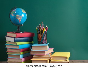 Books On The Background Of The School Board