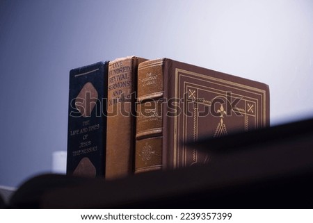 Books on revival of religion, library of Christian resources.