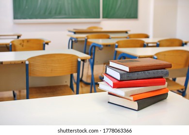 Books On School Desk Classroom Stock Photo 1778063366 | Shutterstock