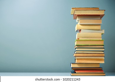 Book Stack Library Room Blurred Bookshelf Stock Photo (Edit Now) 621157613