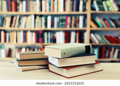 books on the table, 
stack of books,stack of books on white blurred background, education, reading, 
High quality photos of books, school, library, William Shakespeare