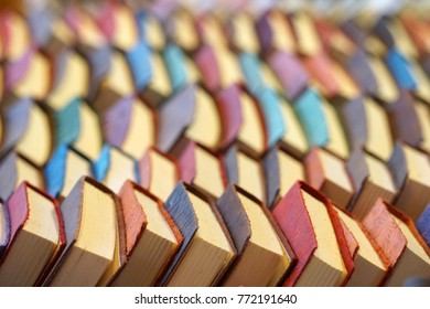 Books Shelf inside a library
