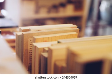 bookshelfs - Shutterstock ID 244504957