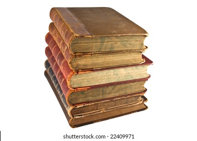 Booksisolated On White Background Stock Photo 22409971 