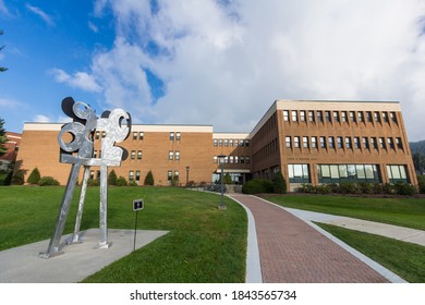 BOONE, NC, USA - SEPTEMBER 18: John A Walker Hall on September 18, 2014 at Appalachian State University in Boone, NC.