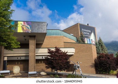 BOONE, NC, USA - SEPTEMBER 18: 
 Shaefer Center for Performing Arts at Appalachian State University on April 18, 2016 in Boone, North Carolina.  