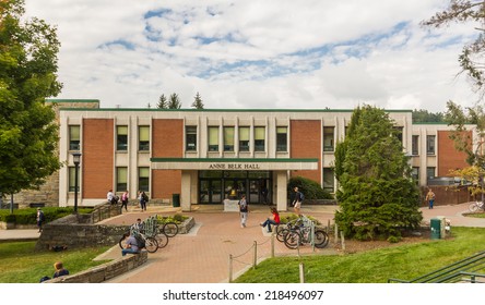 BOONE, NC, USA - SEPTEMBER 18: Anne Belk Hall at Appalachian State University on September 18, 2014 in Boone, NC, USA